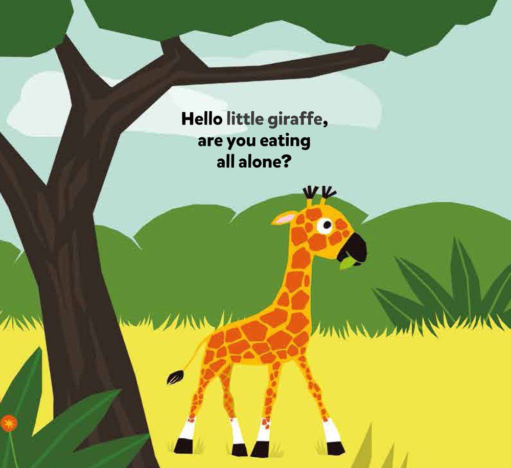 Does Giraffe Eat Alone？