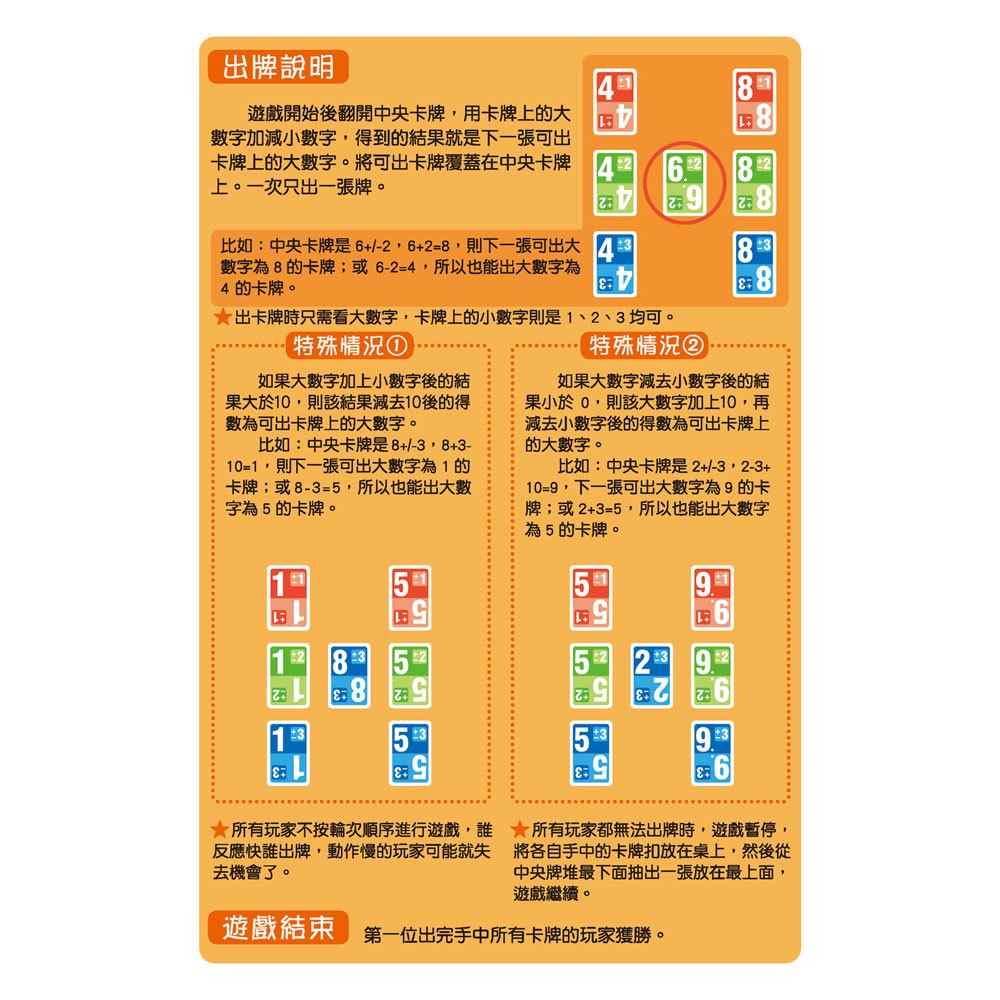 數學桌遊超好玩：你加我減